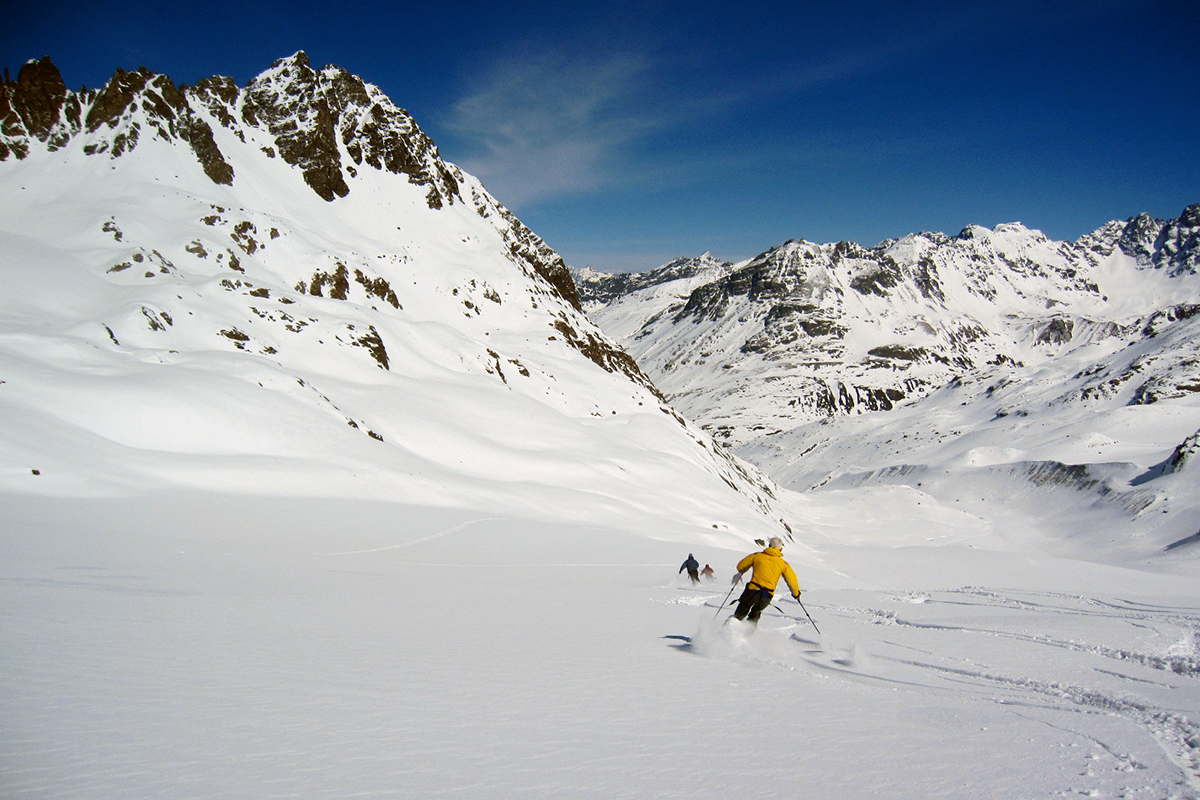 Silvretta Traverse zlyžovanie